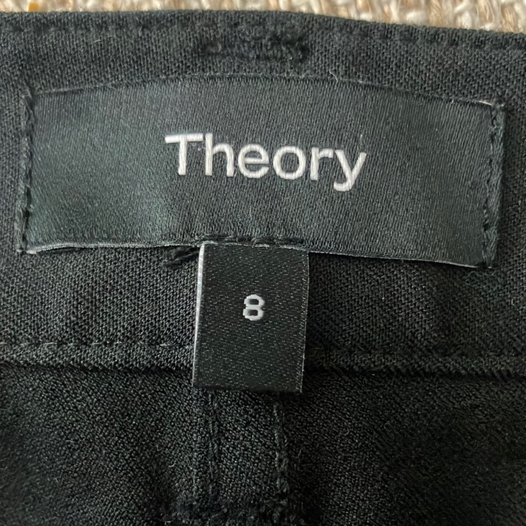 Theory Black Pants- Like New!
